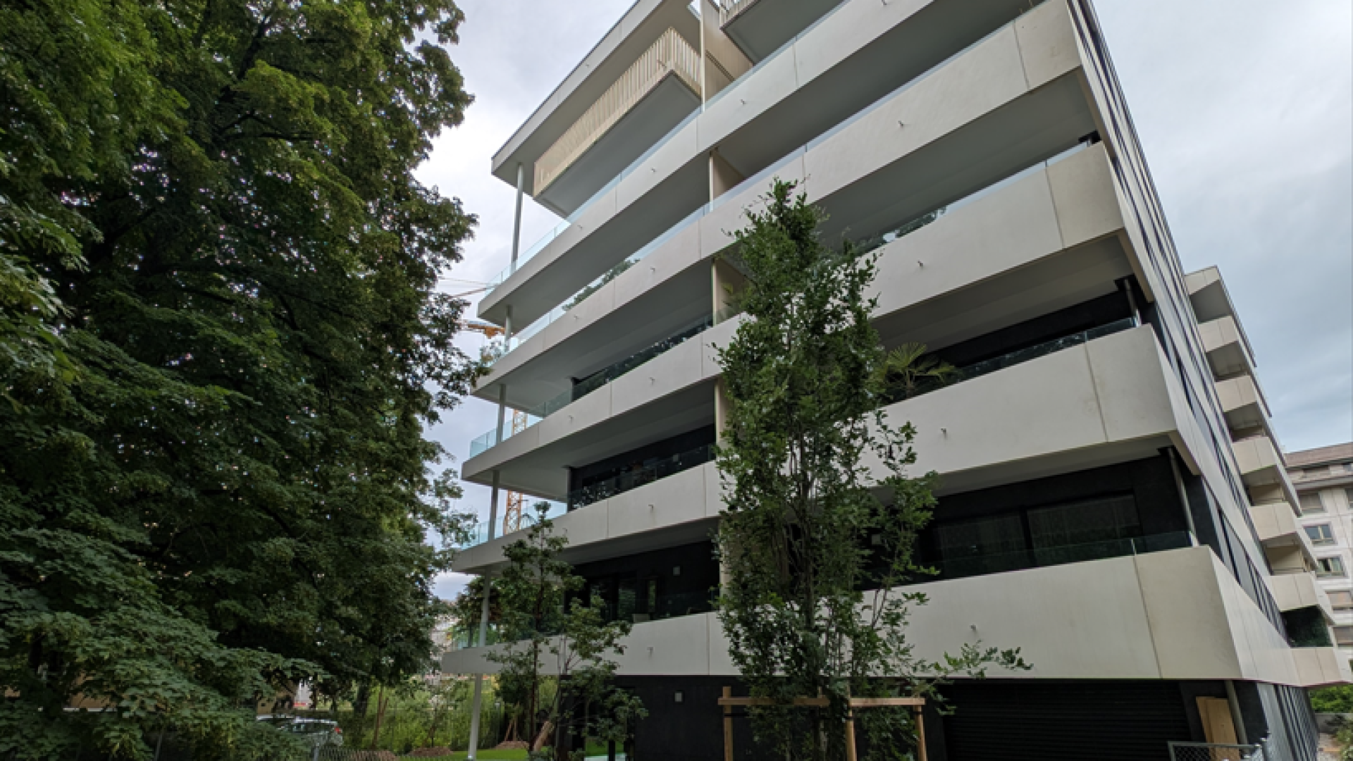 Immeubles de logements aux Eaux-Vives